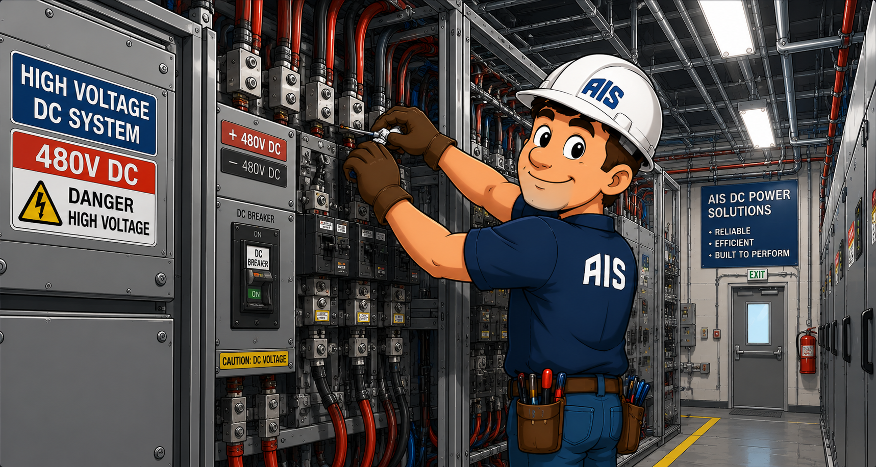AIS DC power and critical infrastructure work